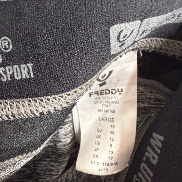 Freddy Wr.Up Sport Diwo Leggings gray size large - Picture 5 of 8
